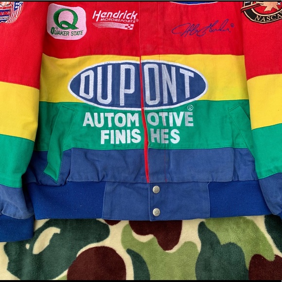Jeff Hamilton Vintage NASCAR Jacket 🏁🏎💨 - Picture 4 of 12